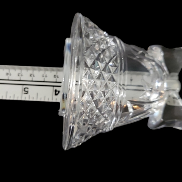 Vintage Cristal D'Arques Christmas Bell Tealight Candle Holder - Picture 10 of 10